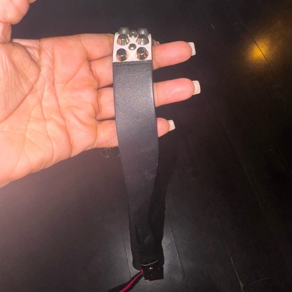 Prada Black/ Hot Pink Nylon Shoulder Bag with Studding - Picture 12 of 14